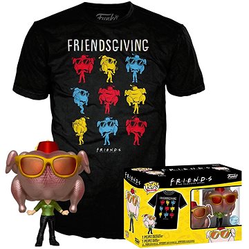 Friends - tričko s figurkou