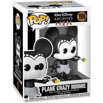 Funko POP! Disney Minnie Mouse- Plane Crazy Minnie(1928)