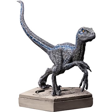 E-shop Jurassic World - Velociraptor Blau - Icons Iron Studio