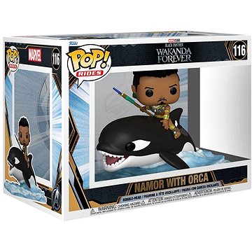 E-shop Funko POP! Black Panther - Namor with Orca (Super Deluxe)