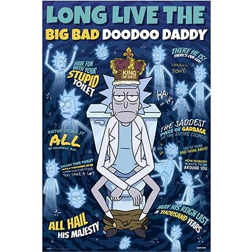 Rick & Morty - Doodoo Daddy - plakát