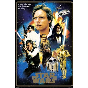 Star Wars - Hvězdné války - Heroes 40th Anniversary - plakát