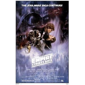 Star Wars - Hvězdné války - The Empire Strikes Back - plakát