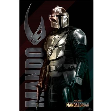 Star Wars The Mandalorian - Mando - plakát
