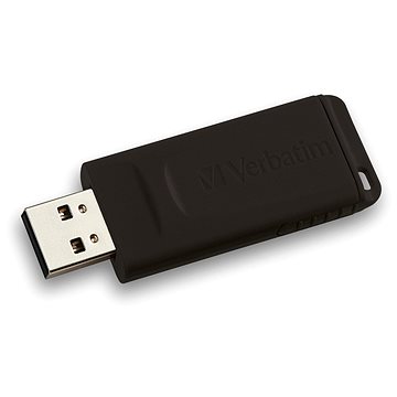 E-shop VERBATIM Flashdisk 8 GB USB 2.0 Drive Slider schwarz