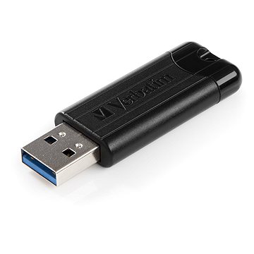 E-shop VERBATIM Store 'n' Go PinStripe 64 GB USB 3.0 - schwarz