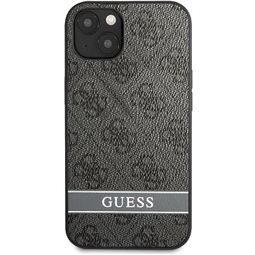 E-shop Guess PU 4G Stripe Cover für Apple iPhone 13 Grey