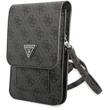 E-shop Guess PU 4G Triangle Logo Phone Bag Black