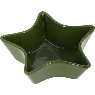 H&L Mistička hvězda, porcelán, zelená
