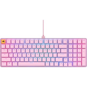 E-shop Glorious GMMK 2 Full-Size keyboard - Fox Switches, ANSI-Layout, pink
