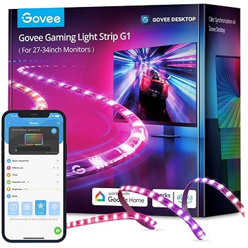 E-shop Govee Dreamview G1 Smart LED Monitor Hintergrundbeleuchtung 27-34