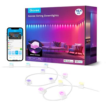 E-shop Govee RGBIC-Decken-LED-String-Downlights, 5 m