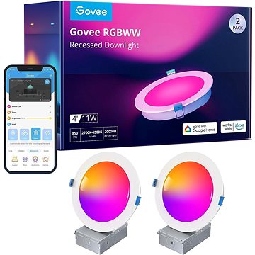 E-shop Govee Deckenleuchte LED RGBWW Smart 850 lm, 2 Stück