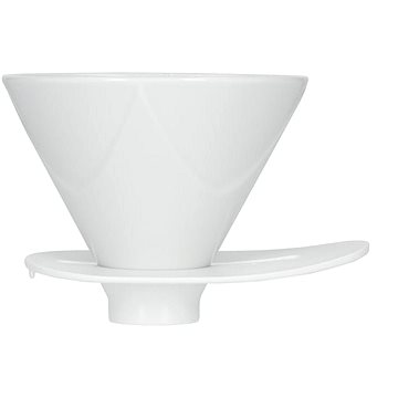 E-shop Hario One Pour Dripper Mugen V60, Keramik, weiß