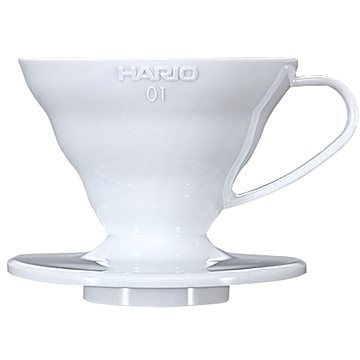 E-shop Hario Dripper V60-01, Kunststoff, weiß