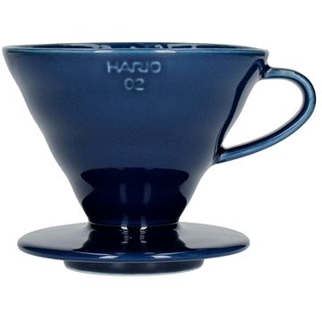 E-shop Hario Dripper V60-02 aus Keramik - Indigoblau
