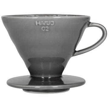 E-shop Hario Dripper V60-02 aus Keramik - grau