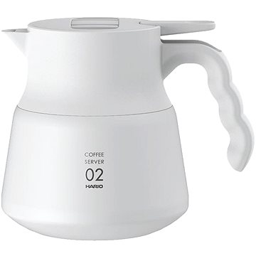 E-shop Hario Insulated Stainless Steel Server V60-02 PLUS, 600ml, weiß