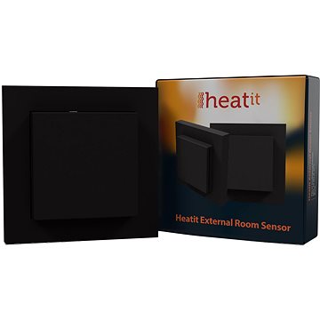 E-shop HEATIT Externer Temperatursensor Schwarz
