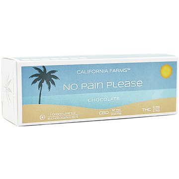 California Farms No pain please Čokoláda, 300 mg CBD