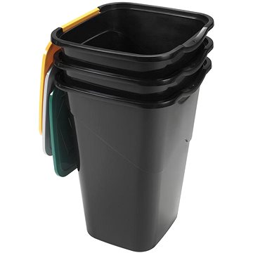 E-shop HEIDRUN Mülleimer zum Sortieren der Abfälle - 3 x 50 Liter
