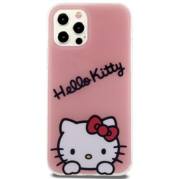 E-shop Hello Kitty IML Daydreaming Logo Backcover für das iPhone 12/12 Pro Pink