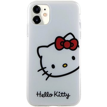 E-shop Hello Kitty IML Head Logo Backcover für das iPhone 11 White