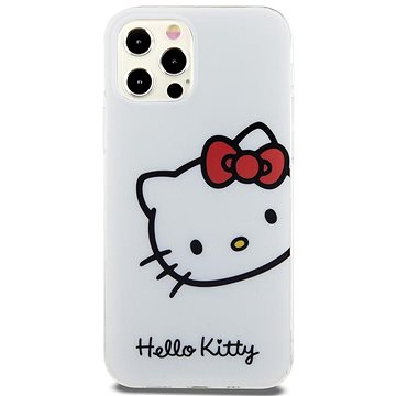 E-shop Hello Kitty IML Head Logo Backcover für das iPhone 12/12 Pro White