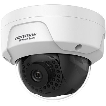 HiWatch IP kamera HWI-D140H(C)/Dome/ 4Mpix/objektív 2,8 mm/H.265+/krytie IP67+IK10/IR až 30 m/kov + plast