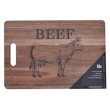 H&L Kuchyňské dřevěné prkénko, Beef