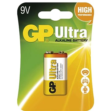 GP Ultra Alkaline 9V 1ks v blistru