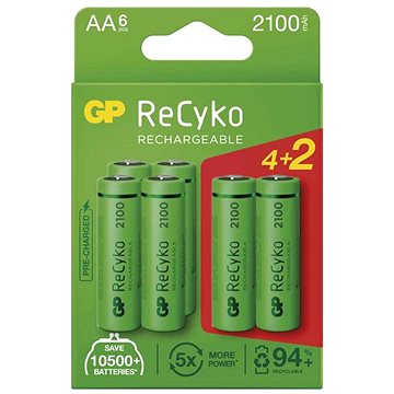 GP Nabíjecí baterie GP ReCyko 2100 AA (HR6)