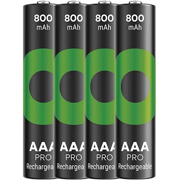 E-shop GP Wiederaufladbare Batterien ReCyko Pro Professional AAA (HR03), 4 Stück