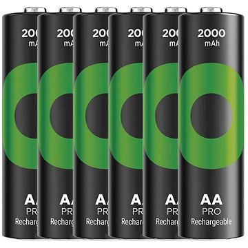 E-shop GP Wiederaufladbare Batterien ReCyko Pro Professional AA (HR6), 6 Stück