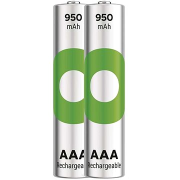 E-shop GP Wiederaufladbare Batterien ReCyko 950 AAA (HR03), 2 Stück