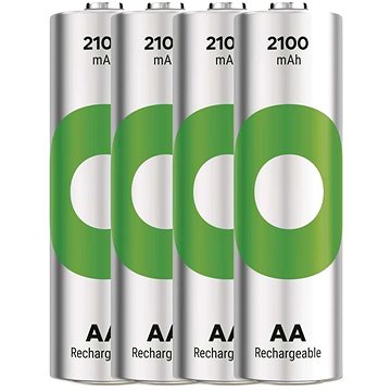 E-shop GP Wiederaufladbare Batterien ReCyko 2100 AA (HR6), 4 Stück