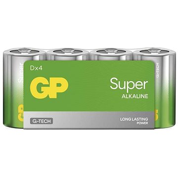 E-shop GP Alkaline-Batterien Super D (LR20), 4 Stück