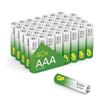 E-shop GP Alkaline Batterie GP Extra AAA (LR03), 40 St