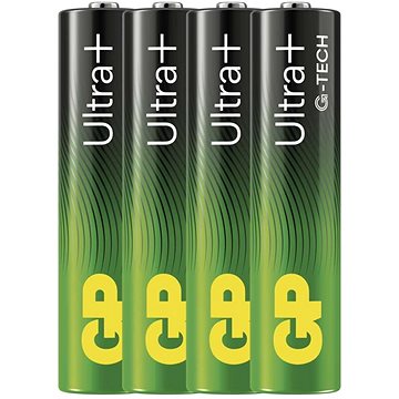 E-shop GP Alkalibatterie Ultra Plus AAA (LR03), 4 Stück
