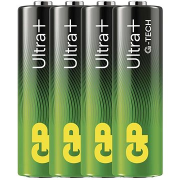 E-shop GP Alkaline-Batterie Ultra Plus AA (LR6), 4 Stück