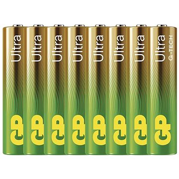 E-shop GP Alkaline-Batterien Ultra AAA (LR03), 6+2 Stück