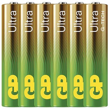 E-shop GP Ultra AAA Alkaline-Batterie (LR03), 6 Stück