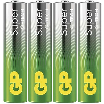E-shop GP Super AAA Alkaline-Batterien (LR03), 4 Stück