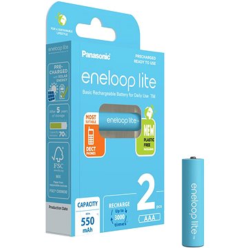 E-shop Panasonic eneloop HR03 AAA 4LCCE/2BE LITE N