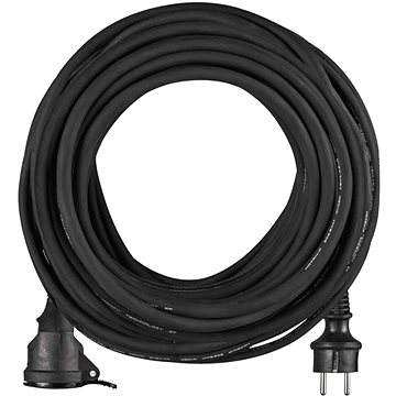 EMOS Prodlužovací kabel gumový – spojka, 25m, 3× 2,5mm2