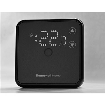 E-shop Honeywell Home DT3, Programmierbarer Funk-Thermostat, 7-Tage-Programm, schwarz