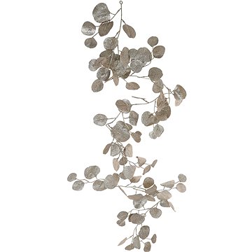 H&L Vánoční girlanda Měsíčnice, 180 cm, zlatá
