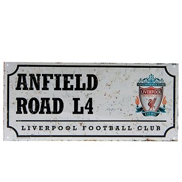 FotbalFans Cedule Liverpool FC, Anfield Road, 40 × 18 cm