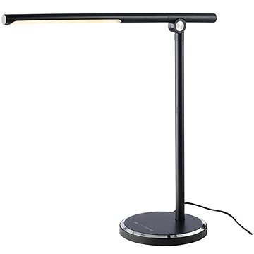 ACA DECOR LED Stmívatelná stolní lampička Degas 7 W, USB port, černá
