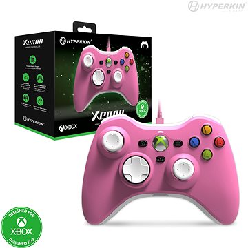 E-shop Hyperkin Xenon Wired Controller for Xbox Series|One/Windows 11|10 (Pink) Officially Licensed by Xbox